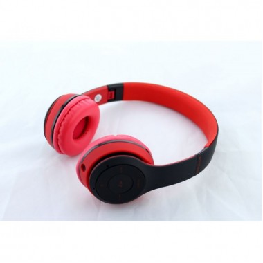 Беспроводные bluetooth наушники MDR TM 19 BT красно-чёрные