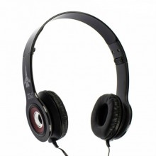 Накладные стерео наушники Kusen KS-611 со встроенным микрофоном чёрные