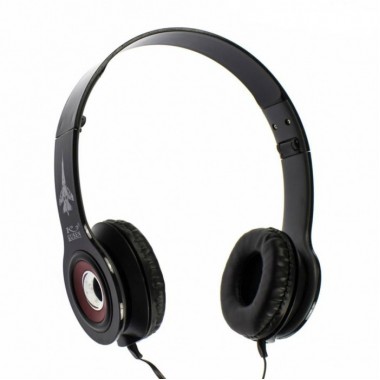 Накладные стерео наушники Kusen KS-611 со встроенным микрофоном чёрные
