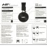 Беспроводные Bluetooth Наушники с MP3 плеером NIA-X3 Радио блютуз Чёрные