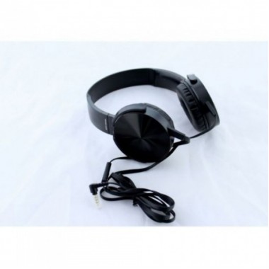 Накладные проводные стерео наушники MDR XB 450 чёрные