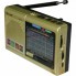 Портативный радиоприёмник MP3 USB Golon RX 6622 Золото