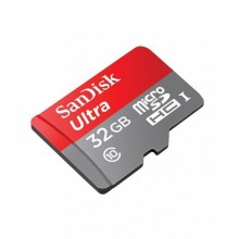 Карта памяти SanDisk Ultra microSD HC UHS-I 32GB Class 10 + SD-adapter Карта памяти SanDisk Ultra microSD HC UHS-I 32GB Class 10 + SD-adapter