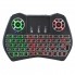 Беспроводная русская клавиатура Rii i9 2.4G с RGB подсветкой