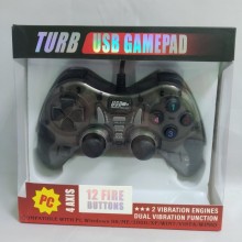 Игровой манипулятор TURBO USB GAMEPAD DJ-900 джойстик для ПК Чёрный Игровой манипулятор TURBO USB GAMEPAD DJ-900 джойстик для ПК Чёрный