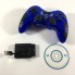 Беспроводной Джойстик 6 в 1 для ПК/PS2/PS3/PC360/ANDROID TV/WIN10 вибро Синий
