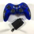 Беспроводной Джойстик 6 в 1 для ПК/PS2/PS3/PC360/ANDROID TV/WIN10 вибро Синий