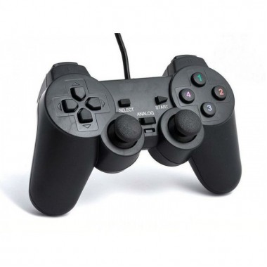 USB джойстик для ПК PC GamePad DualShock вибро