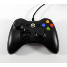 Проводной джойстик для Xbox 360 Чёрный. Модель Controller Black для Microsoft Xbox 360. Проводной джойстик для Xbox 360 Чёрный. Модель Controller Black для Microsoft Xbox 360.