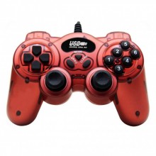 Игровой манипулятор TURBO USB GAMEPAD DJ-168 джойстик для ПК Бордовый
