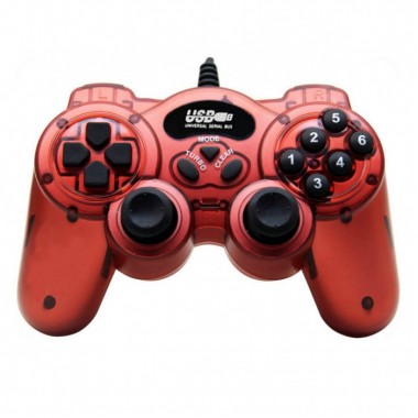 Игровой манипулятор TURBO USB GAMEPAD DJ-168 джойстик для ПК Бордовый