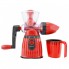 Соковыжималка и мороженица ручная 2 в 1 Kitchen Master LMY 662 Красная