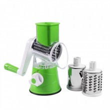 Ручная овощерезка-терка с насадками Kitchen Master 5140 зелёная Ручная овощерезка-терка с насадками Kitchen Master 5140 зелёная