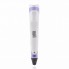 3D ручка для рисования с экраном 3д Ручка Pen2 Merlion с LCD дисплеем Фиолетовая