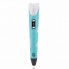 3D ручка для рисования с экраном 3д Ручка Pen2 Merlion c LCD дисплеем Голубая