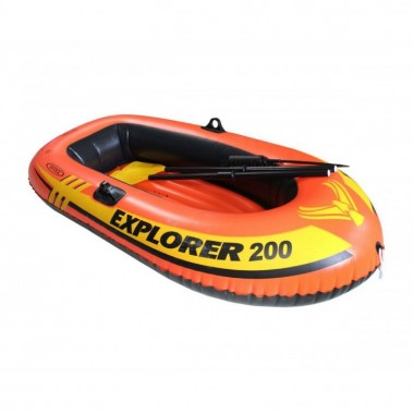 Лодка Intex EXPLORER 58331, весла, насос, 185х94х41см
