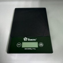 Электронные сенсорные кухонные весы на 5 кг Domotec MS-912 черные Электронные сенсорные кухонные весы на 5 кг Domotec MS-912 черные
