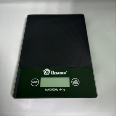 Электронные сенсорные кухонные весы на 5 кг Domotec MS-912 черные