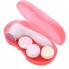 Массажер для лица с 4 насадками Facial Cleaning Set AE-8782C + бокс для хранения