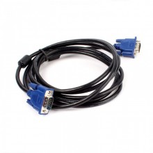 Кабель VGA папа VGA папа 2 феррита 10м 10m шнур Кабель VGA папа VGA папа 2 феррита 10м 10m шнур