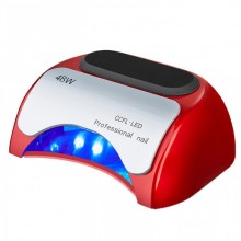 УФ лампа для ногтей Beauty nail 18K CCFL LED 48W сушилка сенсор Красный УФ лампа для ногтей Beauty nail 18K CCFL LED 48W сушилка сенсор Красный