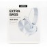 Накладные проводные стерео наушники MDR XB 450 Белые