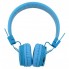 Беспроводные Bluetooth Наушники с MP3 плеером NIA-X2 Радио блютуз Синие