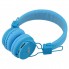 Беспроводные Bluetooth Наушники с MP3 плеером NIA-X2 Радио блютуз Синие