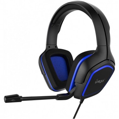 Наушники проводные IPega PG-R006B игровые с микрофоном гарнитура Чёрные