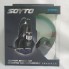 Игровые проводные наушники SOYTO SY850MV с микрофоном Чёрные с Синим