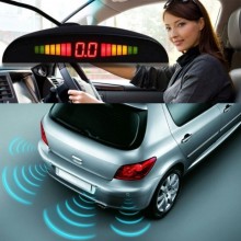 Парктроник автомобильный UKC на 8 датчиков + LCD монитор (тёмно серые датчики) Парктроник автомобильный UKC на 8 датчиков + LCD монитор (тёмно серые датчики)