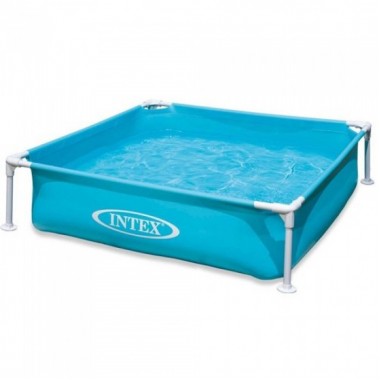 Бассейн Intex 57173 размером 122х122х30 см, объём: 337л, вес: 4,9кг, от 3 лет