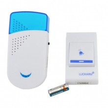 Беспроводной дверной звонок от розетки 220V Luckarm Intelligent A8603 Синий Беспроводной дверной звонок от розетки 220V Luckarm Intelligent A8603 Синий