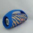 Портативная bluetooth колонка влагостойкая JBL Boombox B9 mini FM, MP3, радио Жёлто-Синяя