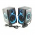 Компьютерные колонки акустика 2.0 USB FnT FT-165 Синие