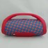 Портативная bluetooth колонка влагостойкая JBL Boombox B9 mini FM, MP3, радио Красно-Синяя