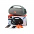 Портативная bluetooth колонка влагостойкая JBL Boombox B9 mini FM, MP3, радио Серая