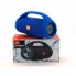 Портативная bluetooth колонка влагостойкая JBL Boombox B9 mini FM, MP3, радио Синяя