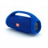 Портативная bluetooth колонка влагостойкая JBL Boombox B9 mini FM, MP3, радио Синяя
