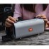 Портативная bluetooth колонка влагостойкая JBL TG-123 FM, MP3, радио Серая