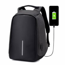 Рюкзак антивор Bobby с USB Black Рюкзак антивор Bobby с USB Black