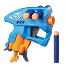 Бластер NERF Nano Fire Голубой Бластер NERF Nano Fire Голубой