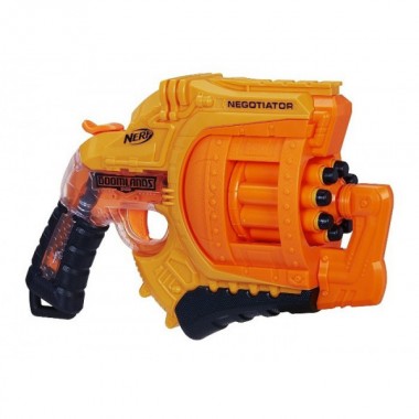 Бластер NERF Doomlands 2169 Negotiator Оранжевый