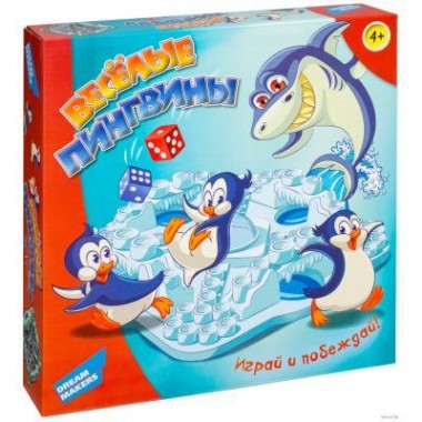 Настольная игра DREAM MAKERS Пингвины (707-36)