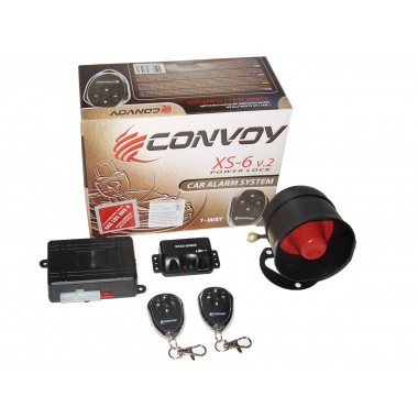 Сигнализация CONVOY XS-6 V2 силовой выход на центральные замки