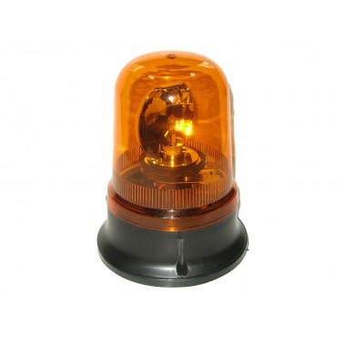 Мигалка круглая TR 503-3 24V (H1/55W) желтая врезная