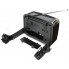 Портативная колонка MP3 USB Golon RX-456S Solar с солнечное панелью Black-Red
