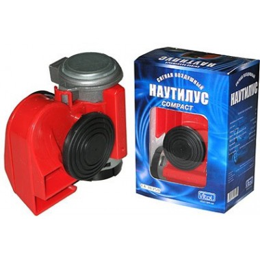 Сигнал воздушный CA-10350 NAUTILUS Compact 12V красный
