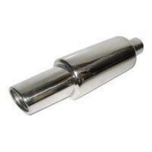 Прямоточный глушитель НГ-0741 d-62мм нержавейка
