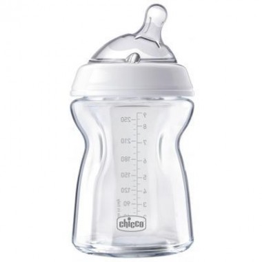 Бутылочка для кормления Chicco Natural Feeling 250 мл с силиконовой соской от 2 мес. (80723.00.50)